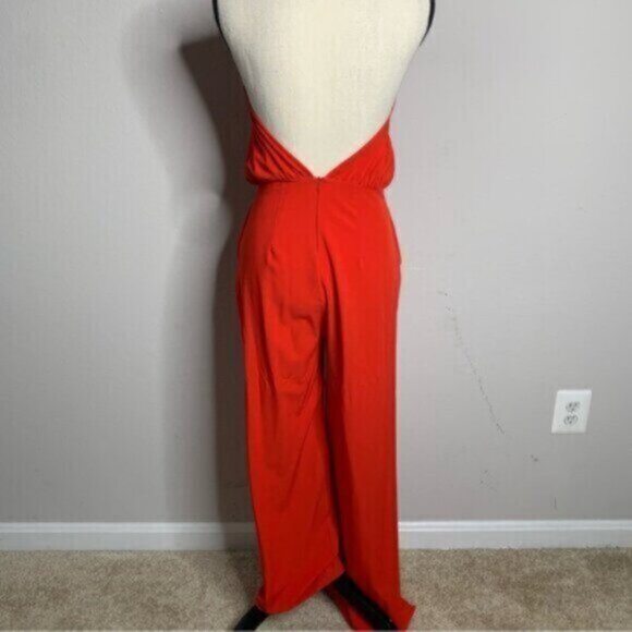 Lulus Red Moment for Life Halter Jumpsuit - Picture 10 of 12